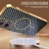 Phonesta Luxury Carbon Fiber Back Cover Hülle mit MagSafe für Motorola Moto G55 - Schwarz 1