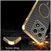 Phonesta Luxury Carbon Fiber Back Cover Hülle mit MagSafe für Xiaomi 14T - Schwarz 6