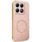 Phonesta Luxury Carbon Fiber Back Cover Hülle mit MagSafe für Xiaomi 14T Pro - Rosa