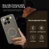Phonesta Luxury Carbon Fiber Back Cover Hülle mit MagSafe für Xiaomi 15 - Braun 3