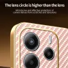 Phonesta Luxury Carbon Fiber Back Cover Hülle mit MagSafe für Xiaomi Redmi Note 14 5G - Rosa 5