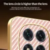 Phonesta Luxury Carbon Fiber Back Cover Hülle mit MagSafe für Xiaomi Redmi Note 14 Pro 5G / Xiaomi Poco X7 - Rosa 5