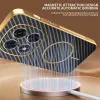 Phonesta Luxury Carbon Fiber Back Cover Hülle mit MagSafe für Xiaomi Redmi Note 14 Pro 5G / Xiaomi Poco X7 - Schwarz 1