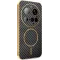 Phonesta Luxury Carbon Fiber Back Cover Hülle mit MagSafe für Xiaomi 15 Ultra - Schwarz