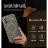 Phonesta Luxury Carbon Fiber Back Cover Hülle mit MagSafe für Xiaomi Poco F7 Pro - Braun 2