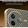 Phonesta Luxury Carbon Fiber Back Cover Hülle mit MagSafe für Xiaomi Poco F7 Pro - Braun 5