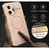 Phonesta Luxury Carbon Fiber Back Cover Hülle mit MagSafe für Xiaomi Poco F7 Ultra - Rosa 7
