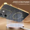 Phonesta Luxury Carbon Fiber Back Cover Hülle mit MagSafe für Xiaomi Poco M7 Pro - Schwarz 1