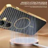 Phonesta Luxury Carbon Fiber Back Cover Hülle mit MagSafe für Xiaomi Poco X7 Pro - Schwarz 1
