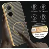 Phonesta Luxury Carbon Fiber Back Cover Hülle mit MagSafe für Xiaomi Redmi A5 171.7mm - Braun 7