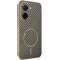 Phonesta Luxury Carbon Fiber Back Cover Hülle mit MagSafe für Xiaomi Redmi A5 173.4mm - Braun