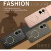 Phonesta Luxury Carbon Fiber Back Cover Hülle mit MagSafe für Xiaomi Redmi A5 173.4mm - Braun 4