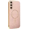 Phonesta Luxury Carbon Fiber Back Cover Hülle mit MagSafe für Samsung Galaxy A16 - Rosa