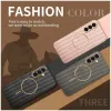 Phonesta Luxury Carbon Fiber Back Cover Hülle mit MagSafe für Samsung Galaxy A36 - Braun 8