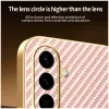 Phonesta Luxury Carbon Fiber Back Cover Hülle mit MagSafe für Samsung Galaxy A56 - Rosa 7