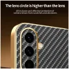 Phonesta Luxury Carbon Fiber Back Cover Hülle mit MagSafe für Samsung Galaxy A56 - Schwarz 7