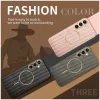 Phonesta Luxury Carbon Fiber Back Cover Hülle mit MagSafe für Samsung Galaxy S24 FE - Rosa 8