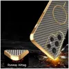 Phonesta Luxury Carbon Fiber Back Cover Hülle mit MagSafe für Samsung Galaxy S25 Ultra - Braun 6
