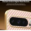 Phonesta Luxury Carbon Fiber Back Cover Hülle mit MagSafe für Google Pixel 9 Pro - Rosa 5