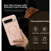 Phonesta Luxury Carbon Fiber Back Cover Hülle mit MagSafe für Google Pixel 9 Pro XL - Rosa 2