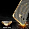 Phonesta Luxury Carbon Fiber Back Cover Hülle mit MagSafe für Google Pixel 9a - Braun 8