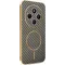 Phonesta Luxury Carbon Fiber Back Cover Hülle mit MagSafe für Xiaomi Redmi 14C / Xiaomi Poco C75 - Braun