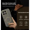 Phonesta Luxury Carbon Fiber Back Cover Hülle mit MagSafe für OnePlus 15 - Braun 2