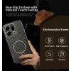 Phonesta Luxury Carbon Fiber Back Cover Hülle mit MagSafe für Oppo Find X9 - Schwarz 2
