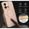 Phonesta Luxury Carbon Fiber Back Cover Hülle mit MagSafe für Oppo A6 Pro - Rosa 7