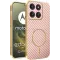 Phonesta Luxury Carbon Fiber Back Cover Hülle mit MagSafe für Motorola Edge 70 - Rosa