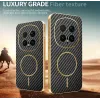 Phonesta Luxury Carbon Fiber Back Cover Hülle mit MagSafe für HONOR Magic8 Pro - Schwarz 3