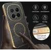 Phonesta Luxury Carbon Fiber Back Cover Hülle mit MagSafe für HONOR Magic8 Pro - Schwarz 7