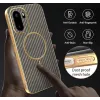 Phonesta Luxury Carbon Fiber Back Cover Hülle mit MagSafe für OnePlus 15R - Braun 6