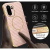 Phonesta Luxury Carbon Fiber Back Cover Hülle mit MagSafe für OnePlus 15R - Rosa 6