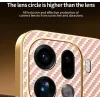 Phonesta Luxury Carbon Fiber Back Cover Hülle mit MagSafe für Oppo Find X9 Pro - Rosa 5