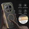 Phonesta Luxury Carbon Fiber Back Cover Hülle mit MagSafe für Xiaomi 17 Ultra - Schwarz 6