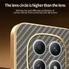 Phonesta Luxury Carbon Fiber Back Cover Hülle mit MagSafe für Xiaomi Redmi Note 15 4G/5G / Xiaomi Poco M8 - Braun 5