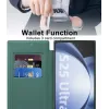 Phonesta Luxury Crystal Book Wallet Klapphülle mit MagSafe für Samsung Galaxy S25 Ultra - Dunkelgrün 4