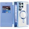 Phonesta Luxury Crystal Book Wallet Klapphülle mit MagSafe für Samsung Galaxy S25 Ultra - Hellblau 2