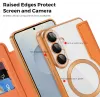 Phonesta Luxury Crystal Book Wallet Klapphülle mit MagSafe für Samsung Galaxy S26 Plus - Orange 6