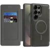 Phonesta Luxury Leder Book Wallet Klapphülle mit MagSafe für Samsung Galaxy S25 Ultra - Grau 2