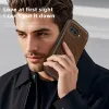 Phonesta Luxury Leder Book Wallet Klapphülle mit MagSafe für Google Pixel 9a - Dunkelbraun 9