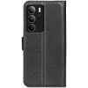 Phonesta Litchi Skin Book Wallet Klapphülle für Realme C75 - Schwarz 3