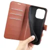 Phonesta Litchi Skin Book Wallet Klapphülle für OnePlus Nord 6 - Braun 5