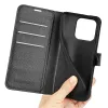 Phonesta Litchi Skin Book Wallet Klapphülle für HONOR 600 Lite - Schwarz 5