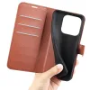 Phonesta Litchi Skin Book Wallet Klapphülle für Xiaomi 17 - Braun 5