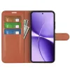 Phonesta Litchi Skin Book Wallet Klapphülle für Xiaomi Poco X8 Pro Max - Braun 3