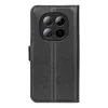 Phonesta Litchi Skin Book Wallet Klapphülle für Xiaomi Redmi Note 15 4G/5G / Xiaomi Poco M8 - Schwarz 2