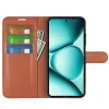 Phonesta Litchi Skin Book Wallet Klapphülle für Xiaomi Redmi Note 15 Pro 5G - Braun 3