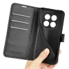Phonesta Litchi Skin Book Wallet Klapphülle für Xiaomi Redmi Note 15 Pro Plus / Xiaomi Poco M8 Pro - Schwarz 5